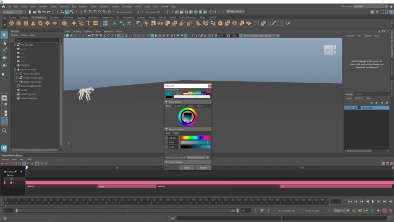 Autodesk Maya MotionMaker